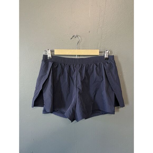 Z by Zella Womens Blue Lined Athletic Short Shorts Size Medium - Picture 1 of 3